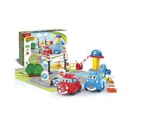Unico Plus Set macchinine con Pista e Segnali Stradali