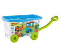 Unico Plus Trolley met 150 bouwstenen