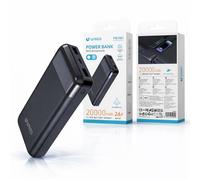 Unico Power Bank 20000mAh 2A Doppia Porta USB LED IC Protection ABS+PC