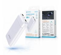 Unico Power Bank 20000mAh 2A Doppia Porta USB LED IC Protection ABS+PC