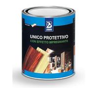 UNICO Protettivo Impregnante Ceroso a Solvente Trasparente 2BM | Ideale per Esterni e Interni | Per Mobili, Steccati, Porte, Tapparelle, Persiane, Sottotetti e Rivestimenti | Formato 0,75 lt