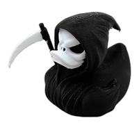 Unico Resina Artificiale Pubblica Anatra Con Tagliapasta Halloween Scultura Decking Polistirolo Sicuro Artigianato Per Controsoffitti Display Concetto Regalo Divertenti Anatre Halloween Decorazioni