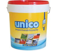 Unico, Super Resina Liquida Impermeabilizzante, Rosso, 1 Kg