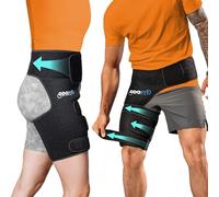 Unico tutore per Quadricep coscia Wrap hip pain - tirato inguine fascia a compressione per uomo/donna - lesioni da polso per alleviare la tensione muscolare tendinite, dolori sciatica