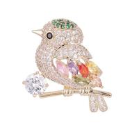 Unico Uccello Spilla Api Farfalla Fascino Distintivo Banchetto Sciarpa Spille Gioielli Partito Vestiti Spilla Da Donna Accessorio, Misura unica, come descritto