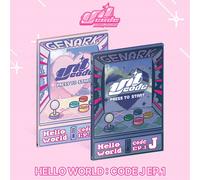 UNICODE [HELLO WORLD:CODE J EP.1] Album 2 Ver SET/2CD+2 Fotolibro+4 Card SIGI...