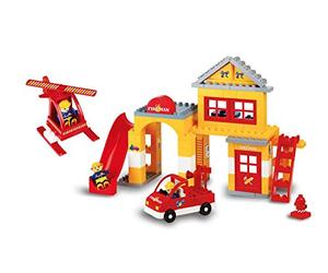 Unicoplus 8558-0002 Stazione Pompieri | Colori Assortiti