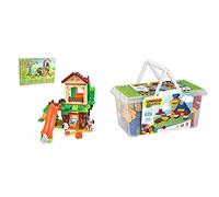 Unicoplus 8933-0Max - Parco Giochi & Costruzione Base-Cestina 120Pz 8502 - NUOVO