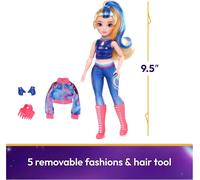 Unicorn Academy, Unicorno River, 2 accessori per l'equitazione, Alto 28 cm, Compatibile con la bambola di Isabel, Bambole e Unicorni Giocattolo per Bambine, 4+ Anni