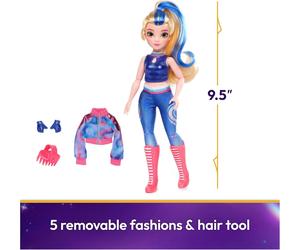 UNICORN ACADEMY Bambola BOX ROTTO ISABEL Fashion Accessori Moda 24cm Spin Master