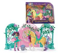 Spin Master Unicorn Academy Ava & Einhorn Leaf Stall Spielset mit 6072051