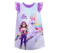 Unicorn Academy Ragazze' Camicia da Notte, Morbido & Carino Pigiama per Bambini
