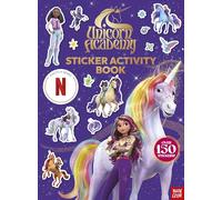 Unicorn Academy – Libro di attività con adesivi – Ufficiale Netflix – Oltre 100 adesivi magici