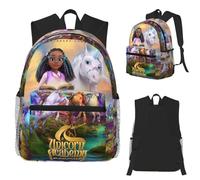 Unicorn Academy Studente Zaino da Scuola Escursionismo Zaino da Viaggio per Ragazzi Ragazze Moda Bookbag Borse A Spalla