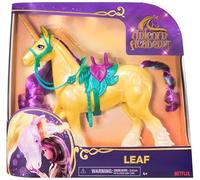 Unicorn Academy, Unicorno Leaf con Testa Che Si muove, 2 Accessori per l'equitazione, 28 cm, Compatibile con la Bambola alla Moda AVA, Bambole e unicorni Giocattolo per Bambine dai 4 Anni in su