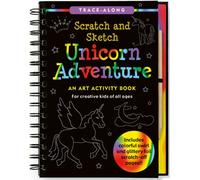 Unicorn Adventure Scratch and Sketch: An Art Activity Book for Creative Kids of All Ages