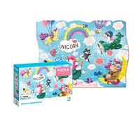 Unicorn Adventures Fantasy Series Jigsaw Puzzle Dodo per bambini dai 3 anni in su 30 pezzi per bambini perfetto educativo multicolore regalo per ragazze