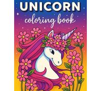 Unicorn Adventures: Kids Coloring Book