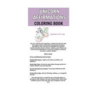 Unicorn Affirmations Kids Coloring Book