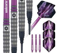 Unicorn Ametista 4, Set di Freccette Unisex, Viola, 19 g