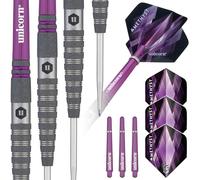 Unicorn Ametista 4, Set di Freccette Unisex, Viola, 22 g