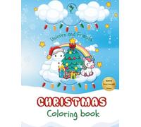 Unicorn and friends Christmas Coloring book