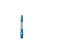 Unicorn Aste per Freccette Premier, in Alluminio anodizzato, Corto, 37,0 mm, Blu, 3 steli