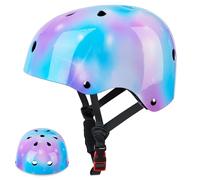 Unicorn Castle Casco da Bici per Bambini Casco Protettivo Ideale per Bambini Leggero ma più Sicuro Anche per Skateboard, Monopattino, Pattini a Rotelle