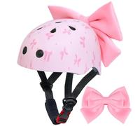 Unicorn Castle Casco da bici per bambini, per bambini da 8 a 14 anni, regolabile, per ciclismo, skateboard, pattinaggio in linea, scooter, rosa chiaro