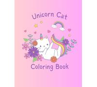 Unicorn Cat Coloring Book