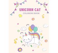 Unicorn Cat Coloring Book