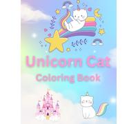 UNICORN CAT COLORING BOOK