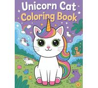 Unicorn Cat Coloring Book: Magical Adventures