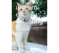 unicorn cat colouring book