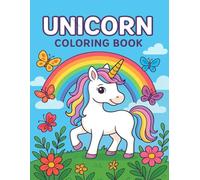 Unicorn coloring book: 24 images