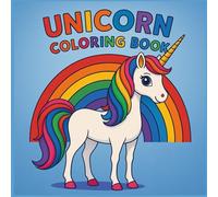 Unicorn Coloring Book: Easy designs for kids & adults!