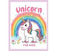 Unicorn coloring book for Kids 4-8 years