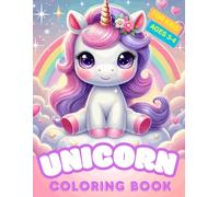 Unicorn Coloring Book for Kids Ages 3-4: Cute Illustrations About Activities, Actions and Occupations