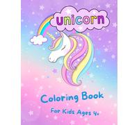 Unicorn Coloring Book: For Kids Ages 4+ (Nika Coloring Books)