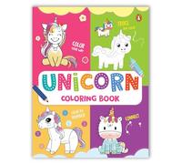 Unicorn Coloring Book: Fun Unicorn Coloring Activity Book for Kids | Includes Number Coloring, Dot-to-dot, Tracing & Copy-color Activities