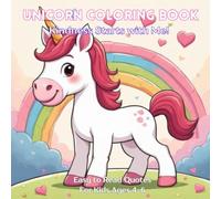 Unicorn Coloring Book: Kindness Starts With Me!