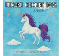 Unicorn Coloring Book: Simple, magical & background free!
