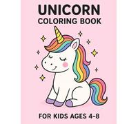 Unicorn Colouring Book for Kids -Cute Unicorn Designs | Volume 1 | Fun Gift for Girls, Kids, Toddlers