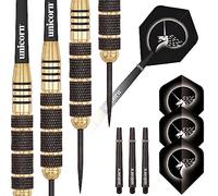 Unicorn Core Plus Brass, Freccette in Acciaio. Unisex-Adulto, Gold, 21 g