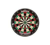 Unicorn Easy Score - Bersaglio per freccette | Contender Fun Learning Beginner Trainer | 2 x più grandi Trebles & Doubles | Qualità da competizione con setole in sisal | Ragno rotondo