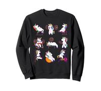 Unicorn Fitness Workout Gym Strength Exercise Felpa