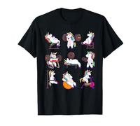 Unicorn Fitness Workout Gym Strength Exercise Maglietta
