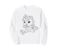 Unicorn Football Americano Felpa