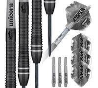 Unicorn Gary Lo Scozzese Volante Anderson Noir Fase 6, Set di Freccette Unisex, Nero, 24 g