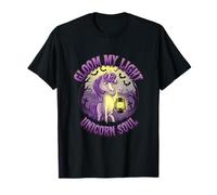 Unicorn Gloom My Light Darklings Emo Girls Fantasy Lovers Maglietta